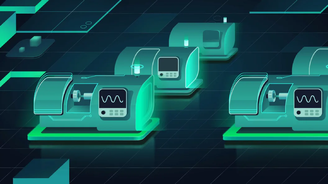 CNC machines with Ailoys acoustic monitoring displays